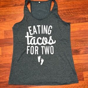 Eating Tacos For Two, women’s tank top